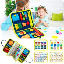 new-busy-book-childrens-busy-board-dressing-and-buttoning-learning-baby-early-education-preschool-sensory-learning-toy-832566