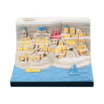 romantic-santorini-3d-notepad-paper-carving-building-model-lighting-decoration-731383